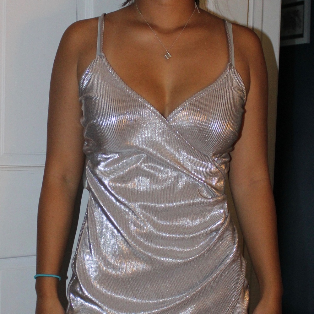 Silver dress